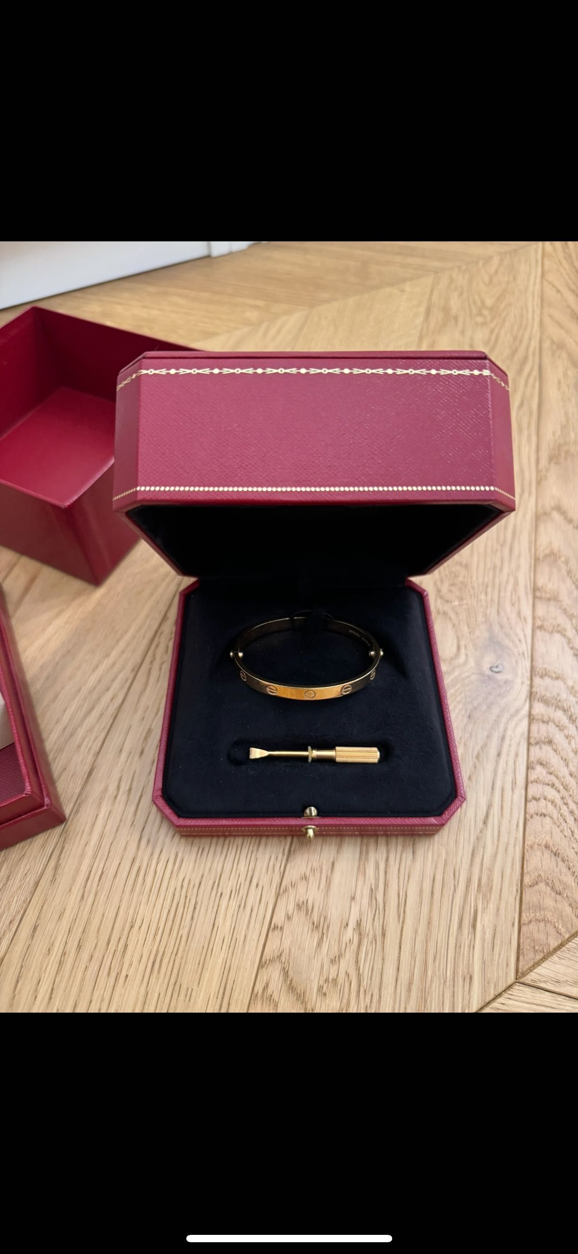 Гривна Cartier Love, classic model,размер 17