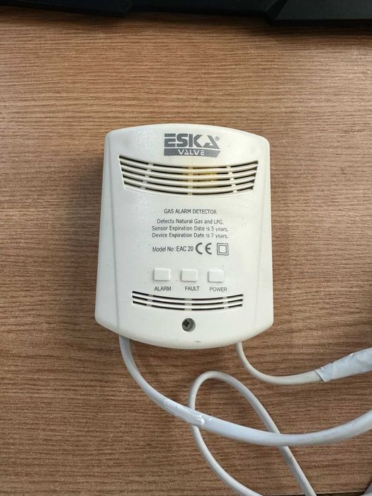 Senzor/detector de gaz metan ESKA 220V