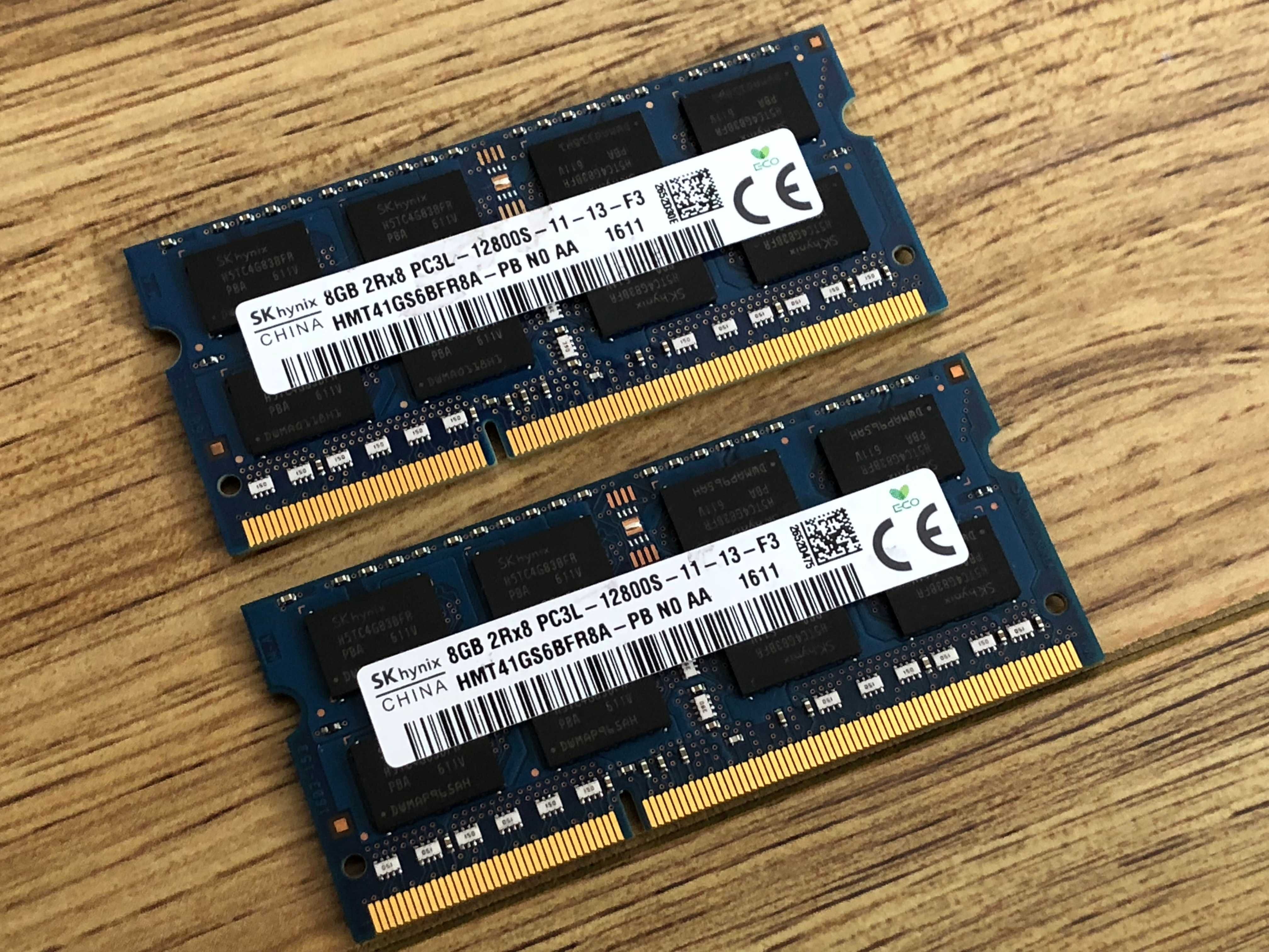 8GB/16GB DDR3L Рам Памет За Лаптоп`Samsung/Micron/Hynix 1600MHz/12800s