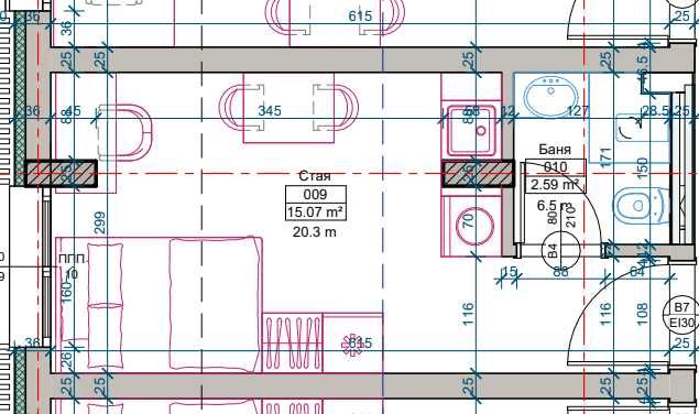 Едностаен апартамент в ж.к. Малинова долина