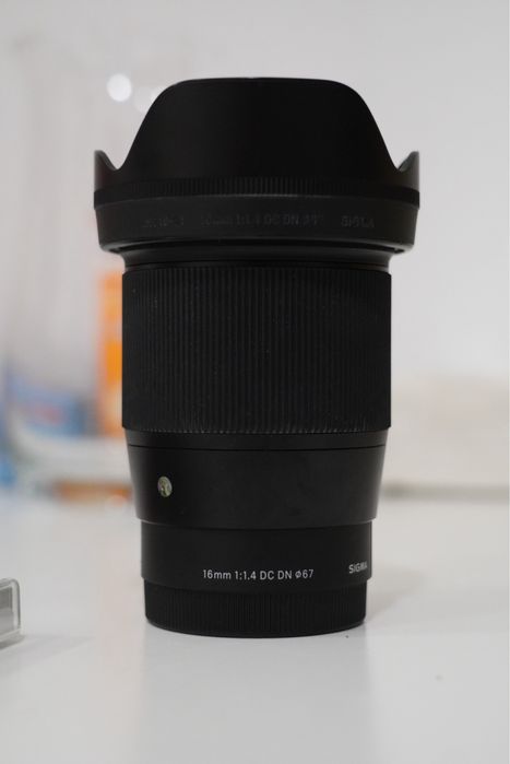 Obiectiv Foto Sigma 16mm Mirrorless F1.4 DN Montura Sony E