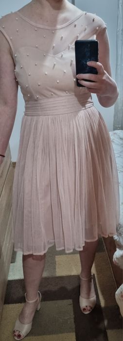 Rochie din tulle cu aplicații Marimea M