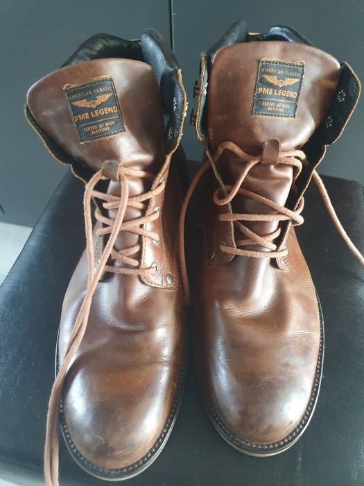 Ghete americane vintage din piele naturala 44