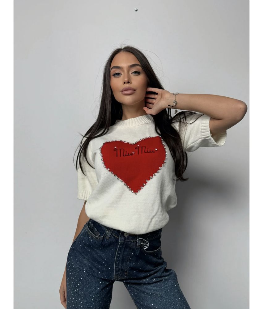 Блуза Full Of Love White на марката Alisha