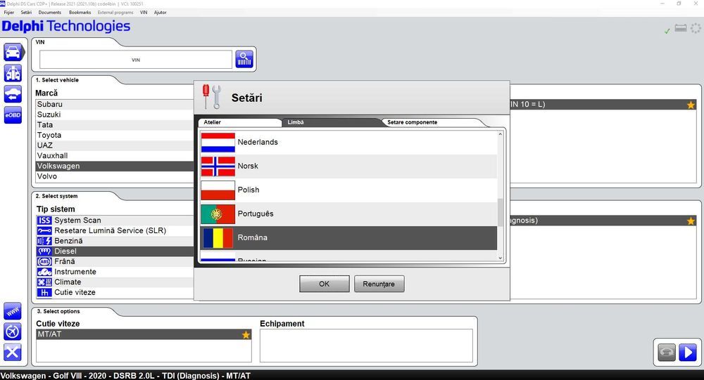 PROMOTIE LA actualizarea softului 2021 Autocom Delphi auto si camioane