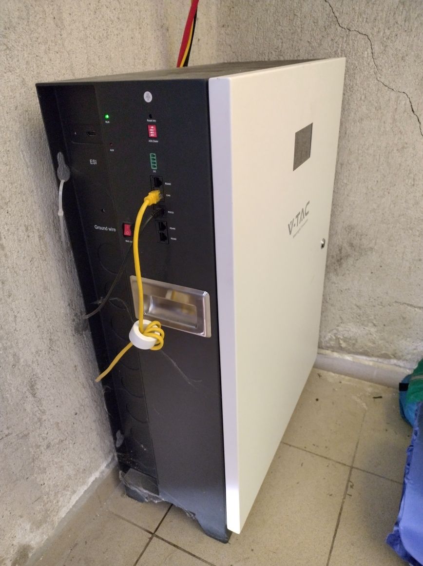 Литиевa батерия нисковолтова 200 ah v-tac 10.2 kWh