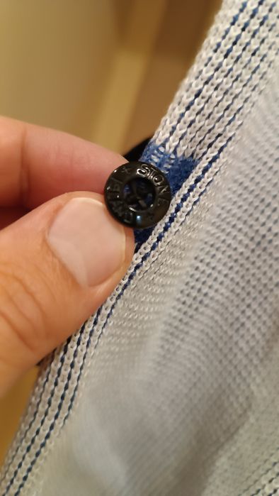 Stone island 2019 Iridescent Two Tone Waffle Knit Zipped Jumper