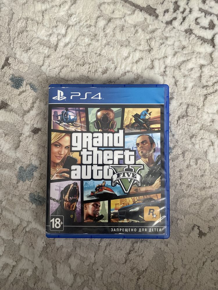 Диск пс4 GTA5