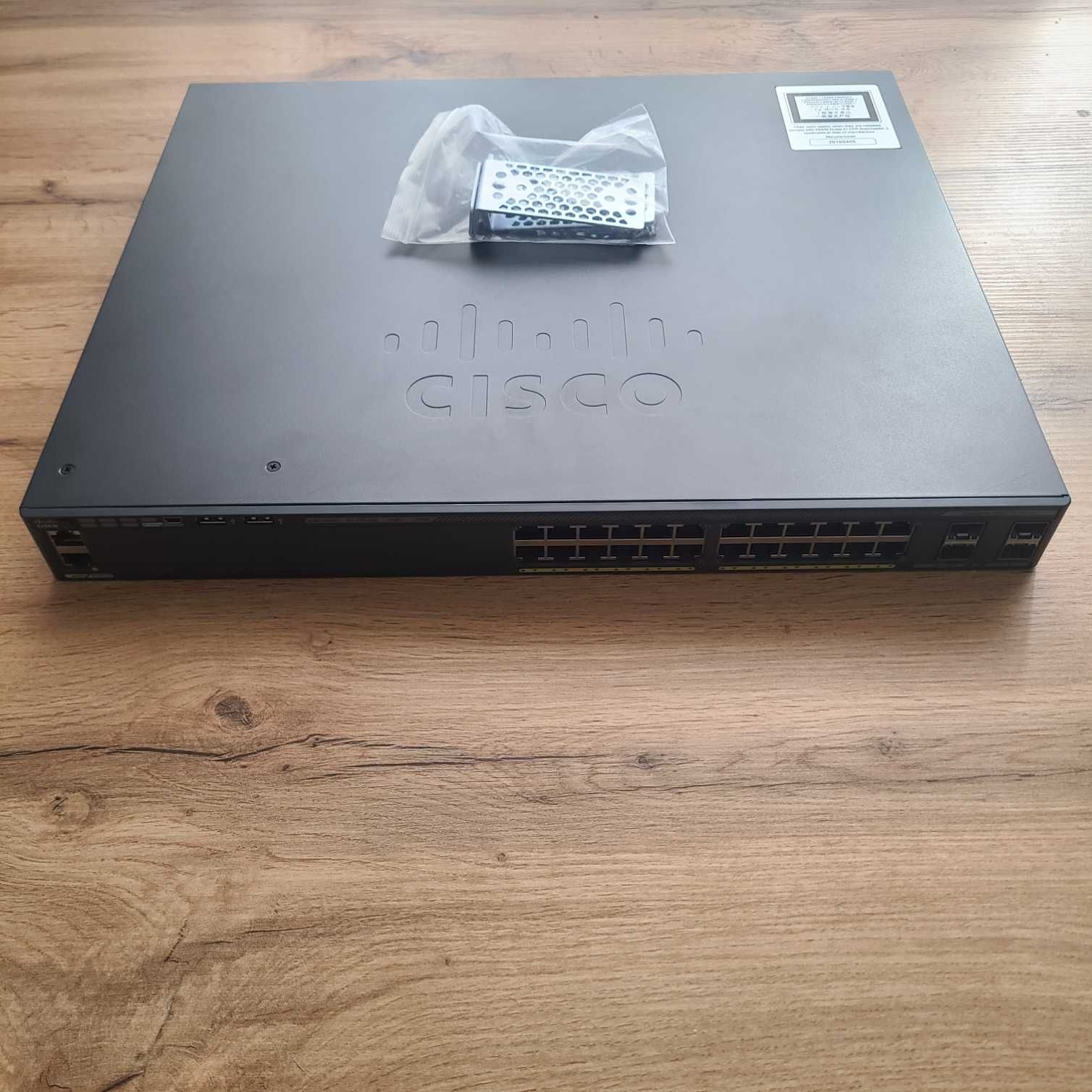 Cisco WS-C2960X-24PS-L Catalyst Switch 24x 10/100/1000 PoE+ 370W