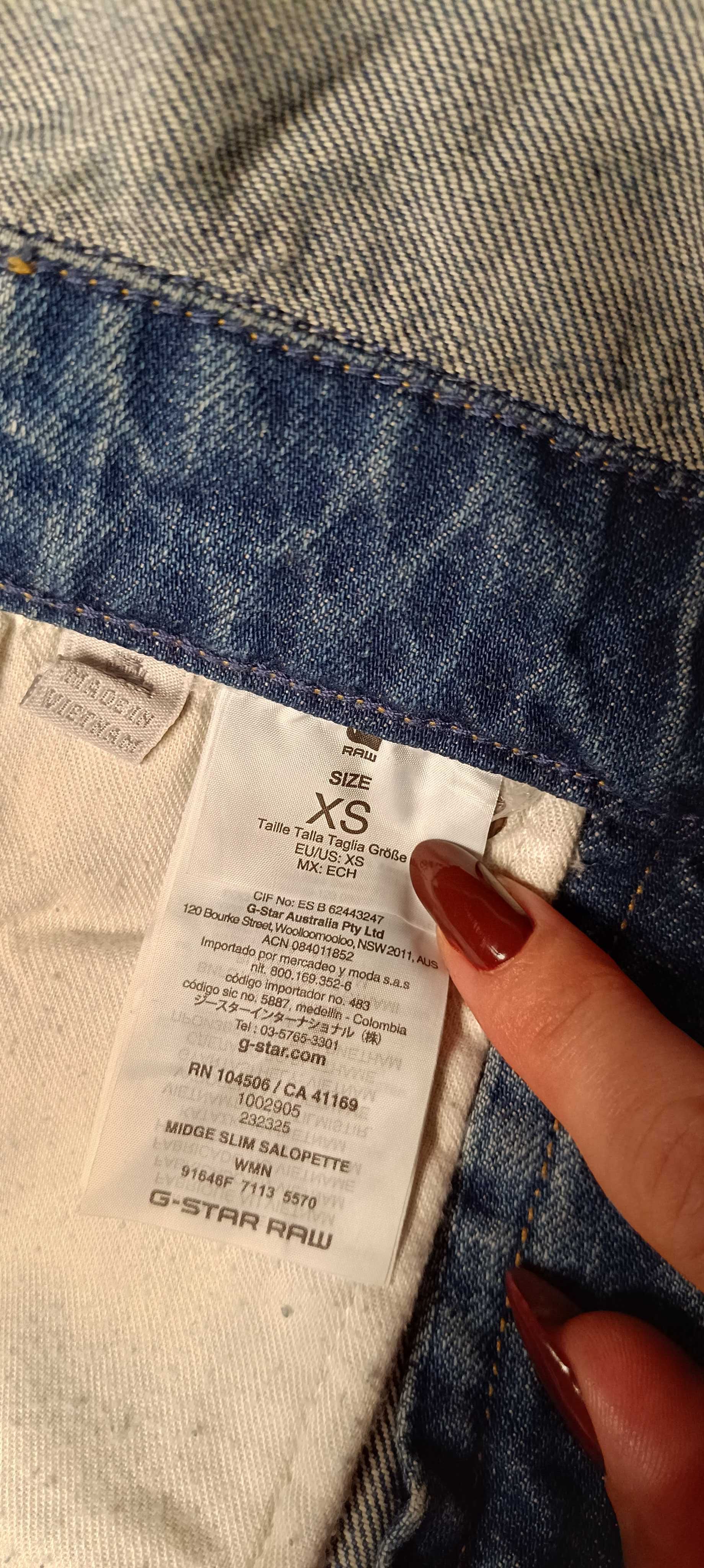 Дънков гащеризон G Star Midge Slim Salopette Jumpsuit