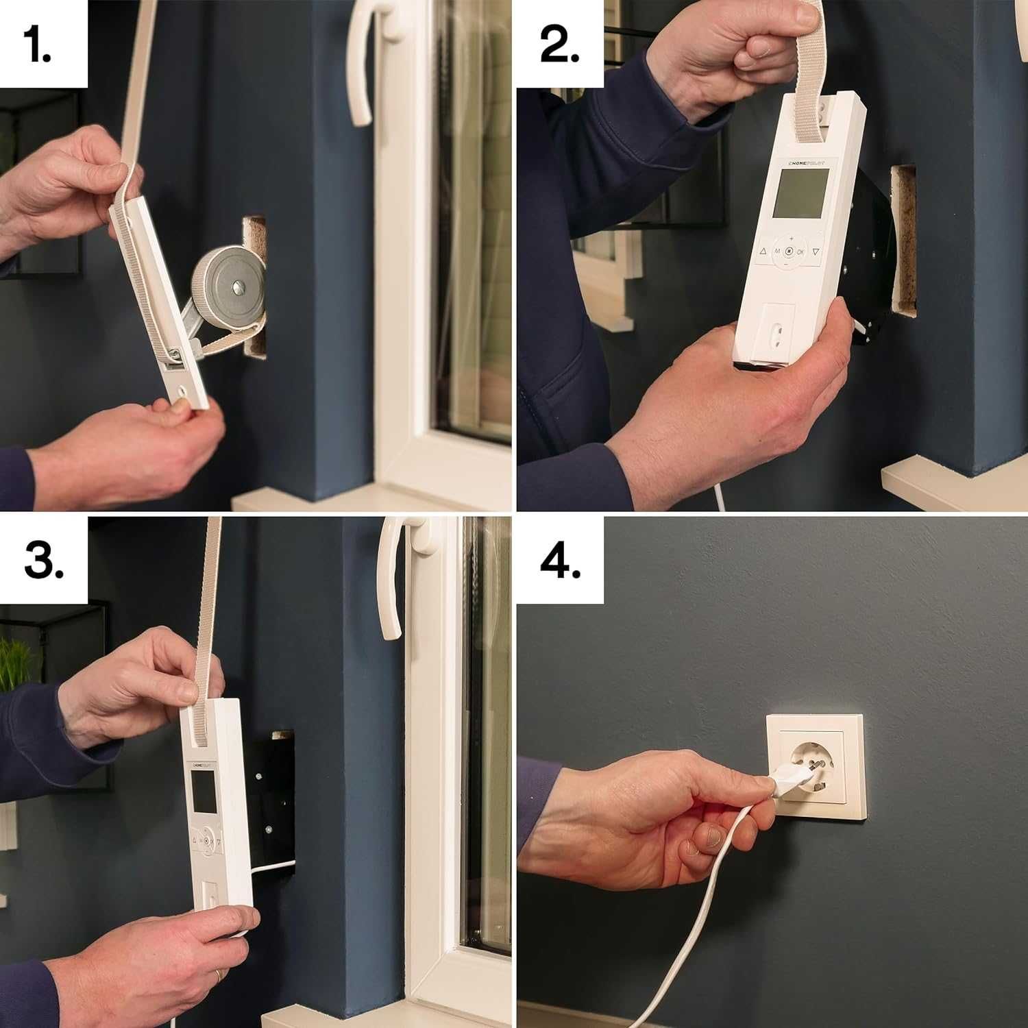 Înfășurător electric cu bandă pentru oblon rulant HOMEPILOT RolloTron