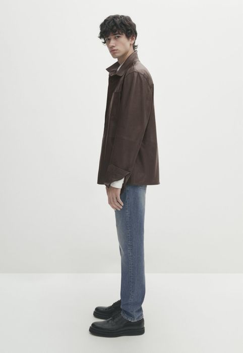 Camasa Massimo Dutti, din piele