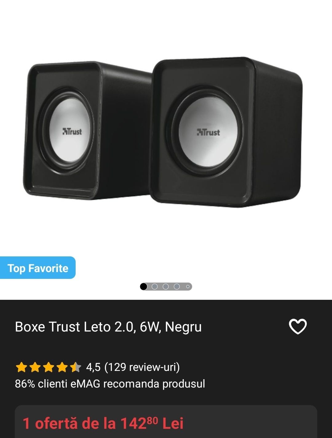 Boxe/ Difuzoare 2.0 Trust