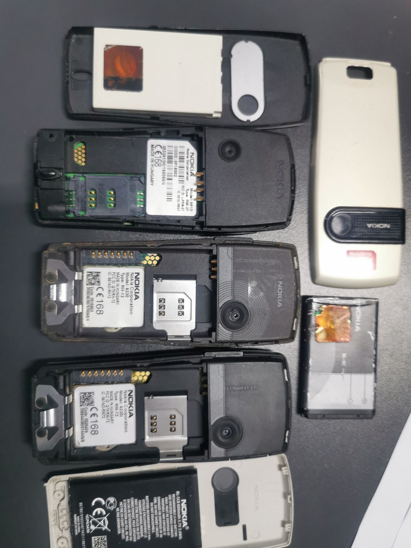 Lot telefoane Nokia 6610 și 6230