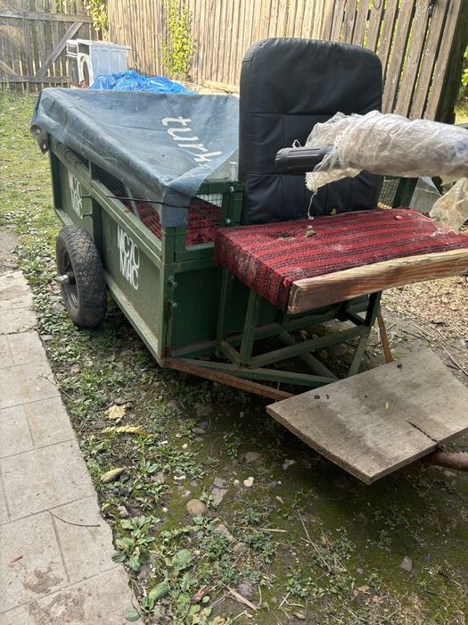 Remorcă robustă pentru transport diverse materiale