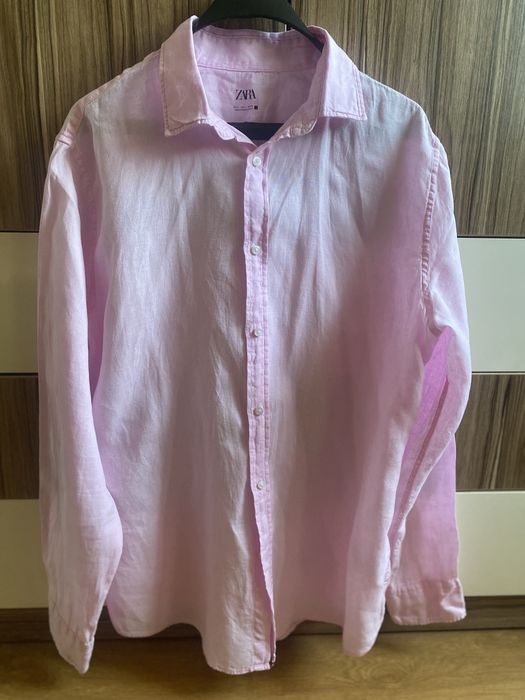 Мъжка ленена риза на ZARA