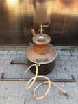 Cazan cupru 60 litri + circuit, racitor
