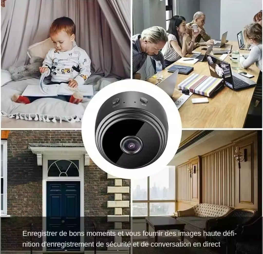 Мини камера за наблюдение WiFi/Бебефон за наблюдение
