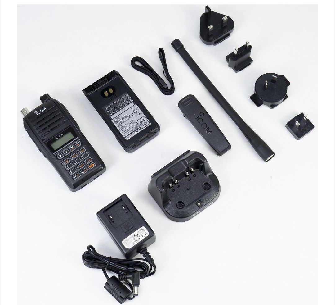 Преносима радиостанция, VHF, ICom IC-A16EBT