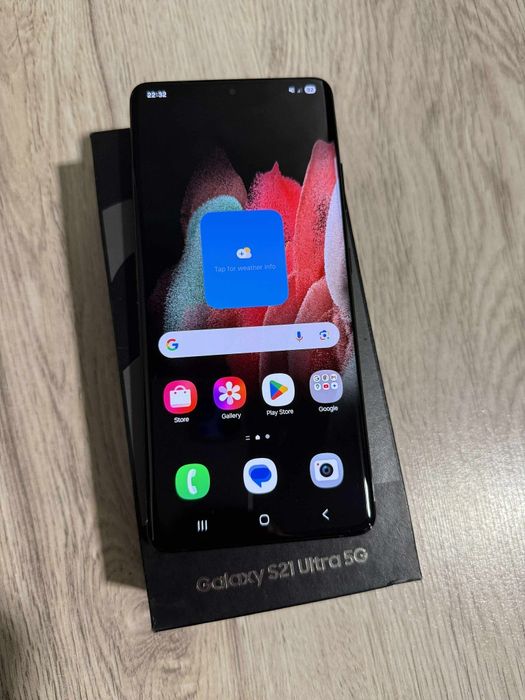 Vand Sau Schimb Samsung Galaxy S21 Ultra 5G Phantom Black 256Gb