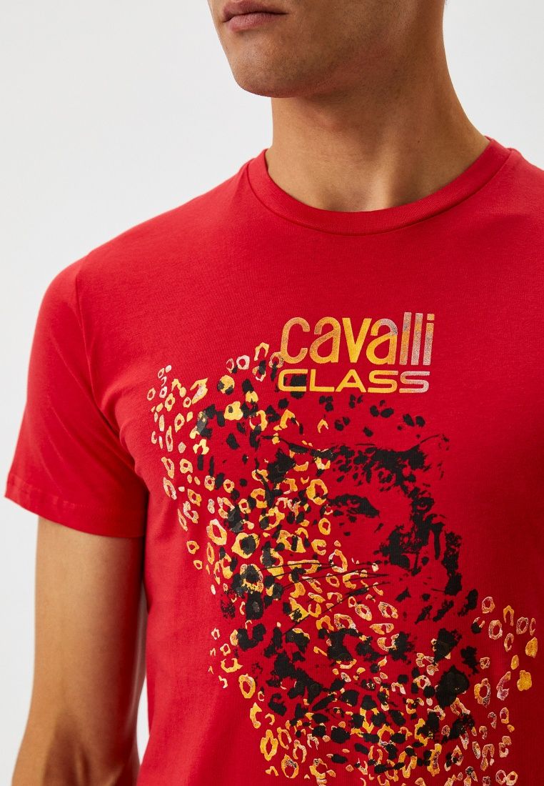 Мъжка тениска Just Cavalli (Cavalli Class размер XL, отговаря на S/M!