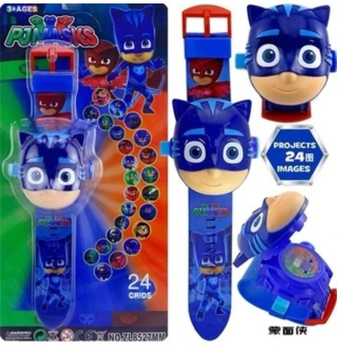 Детски часовник с проектор Елза, Ben 10, PJ Masks, Avengers
