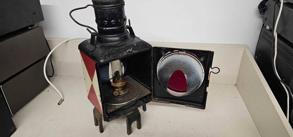 Lampa semnalizare vintage  gaz