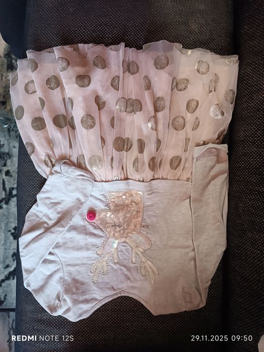 Коледни рокли за момиче 86 92 104