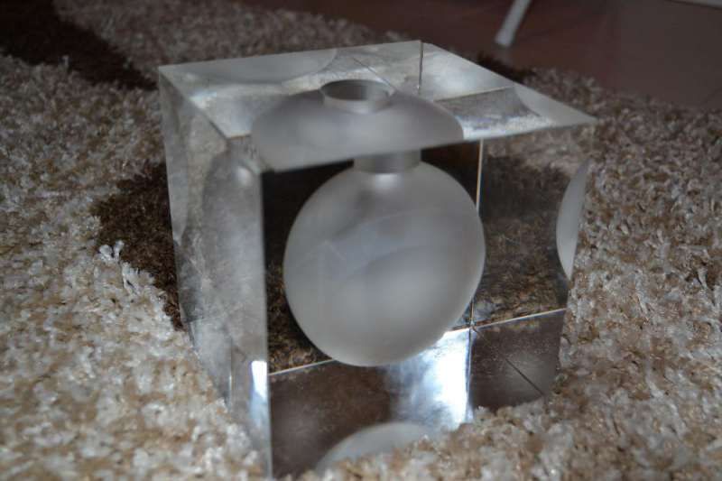 Луксозен кристален куб/ ваза Rosenthal - за ценители- ниска цена