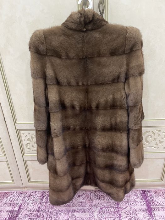 Норковая шуба б/у