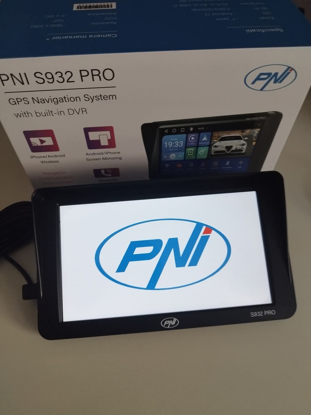 Sistem navigatiecu DVR-PNI S932 PRO ecran 7 inch+android 13