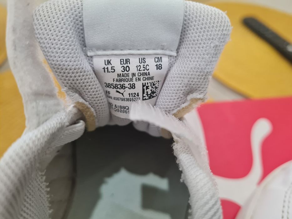 Детски маратонки Puma 30 номер 18см. Стелка