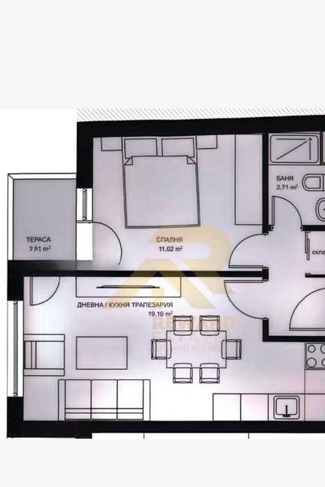 Продава се Двустаен апартамент в София, Надежда 1 - 57 кв.м за 2106 €/кв.м - Снимка #6