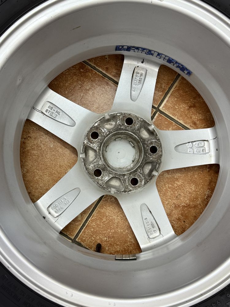 Roți cu Jante aliaj originale R16 5x114.3 Hyundai, Toyota, Renault…