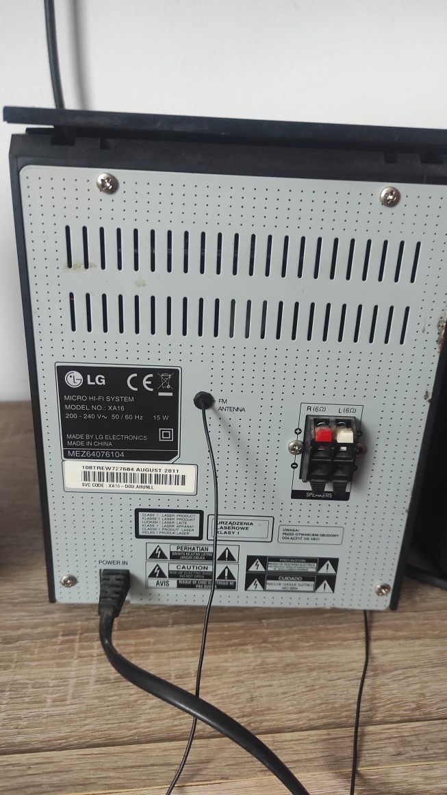 Micro Sistem Audio LG XA16 (combina,radio,usb)