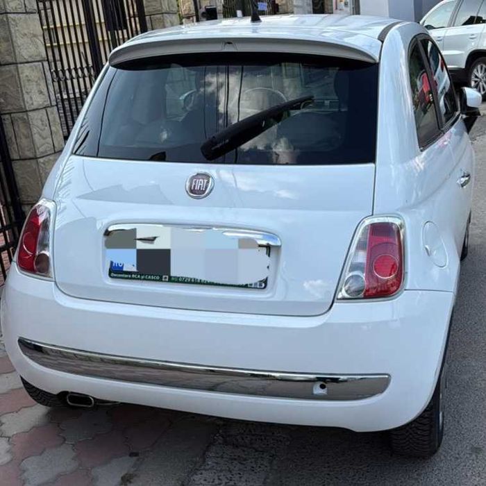 Fiat 500 alb 111000 km diesel stare excelentă
