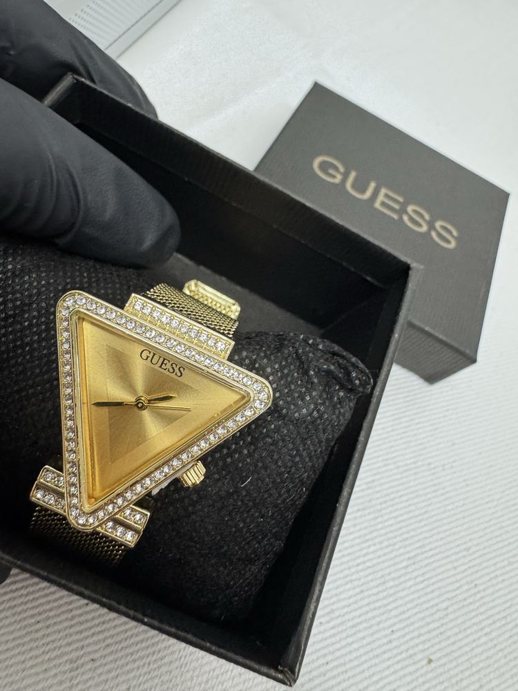 GUESS Ladies Gold Tone Analog Watch