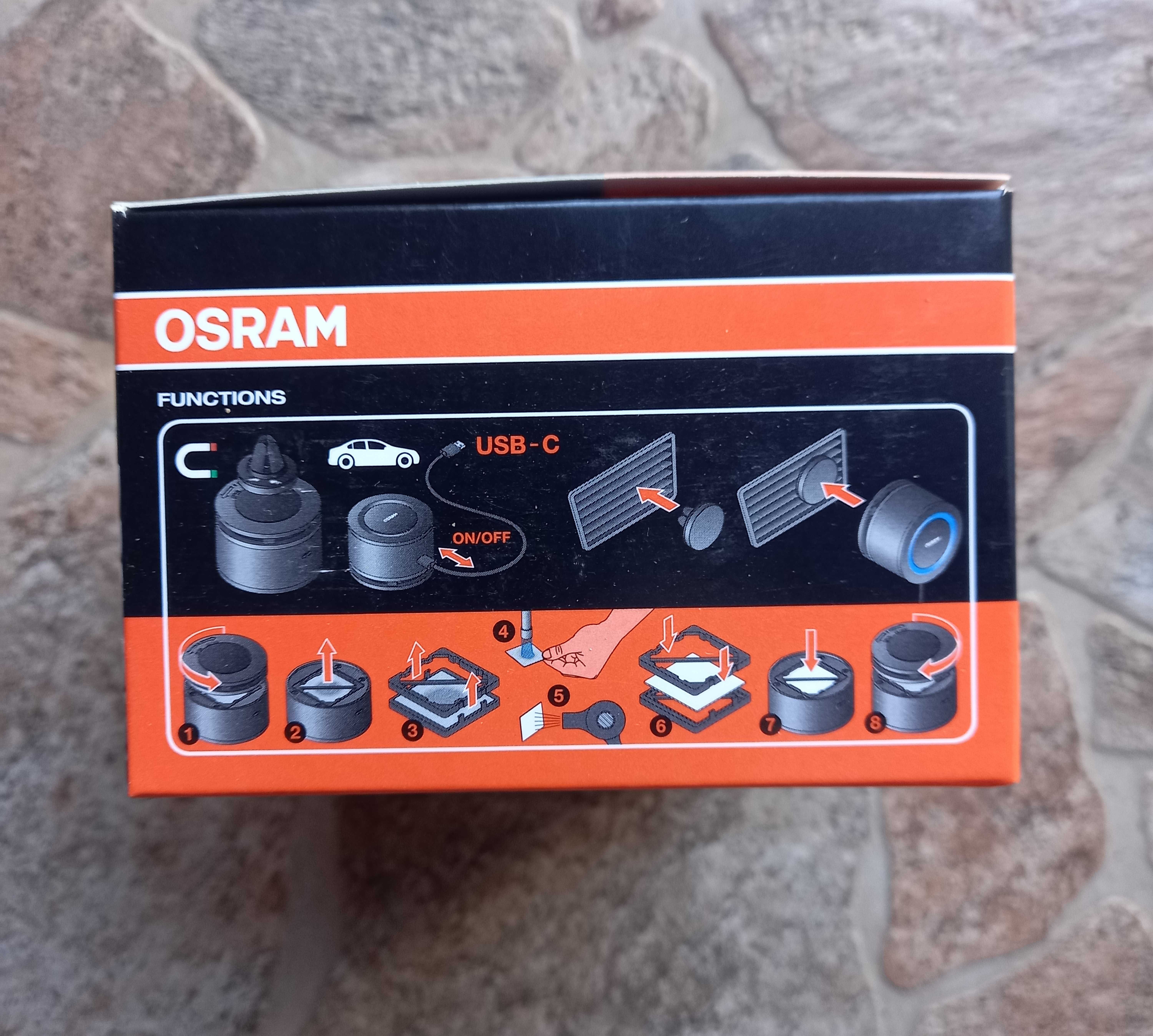 OSRAM филтър (йонизатор) за въздух за кола Airzing Mini USB