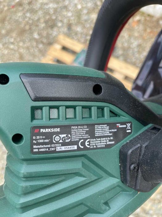 Trimmer de gard viu Parkside PHSA 20-Li A1