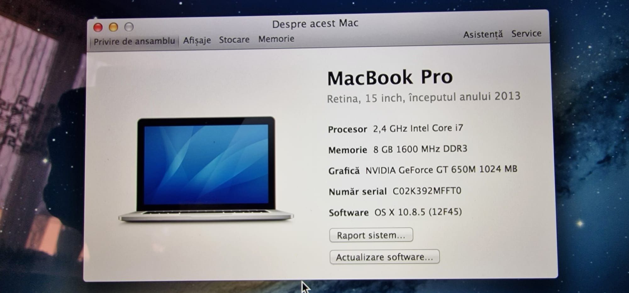 Macbook pro 2013