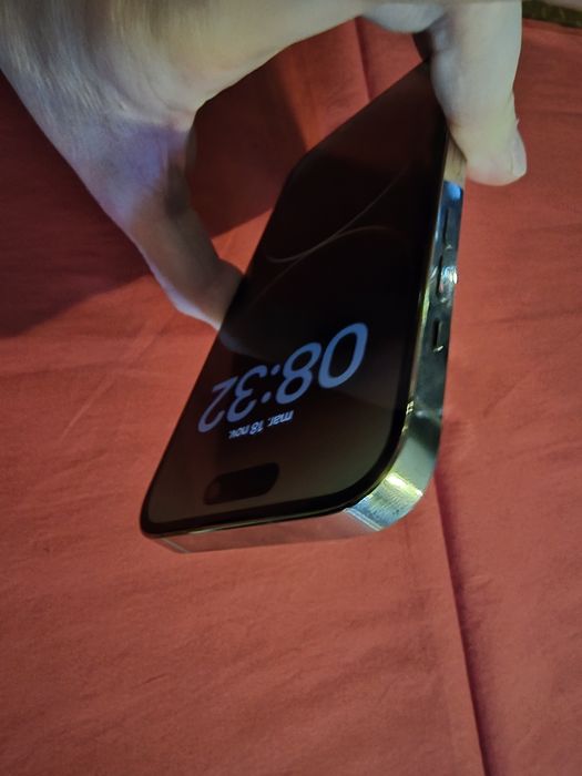 -Iphone 14Pro, ca Nou, 128Gb, 6Ram, bat: 100%, Gold, ireprosabil, star