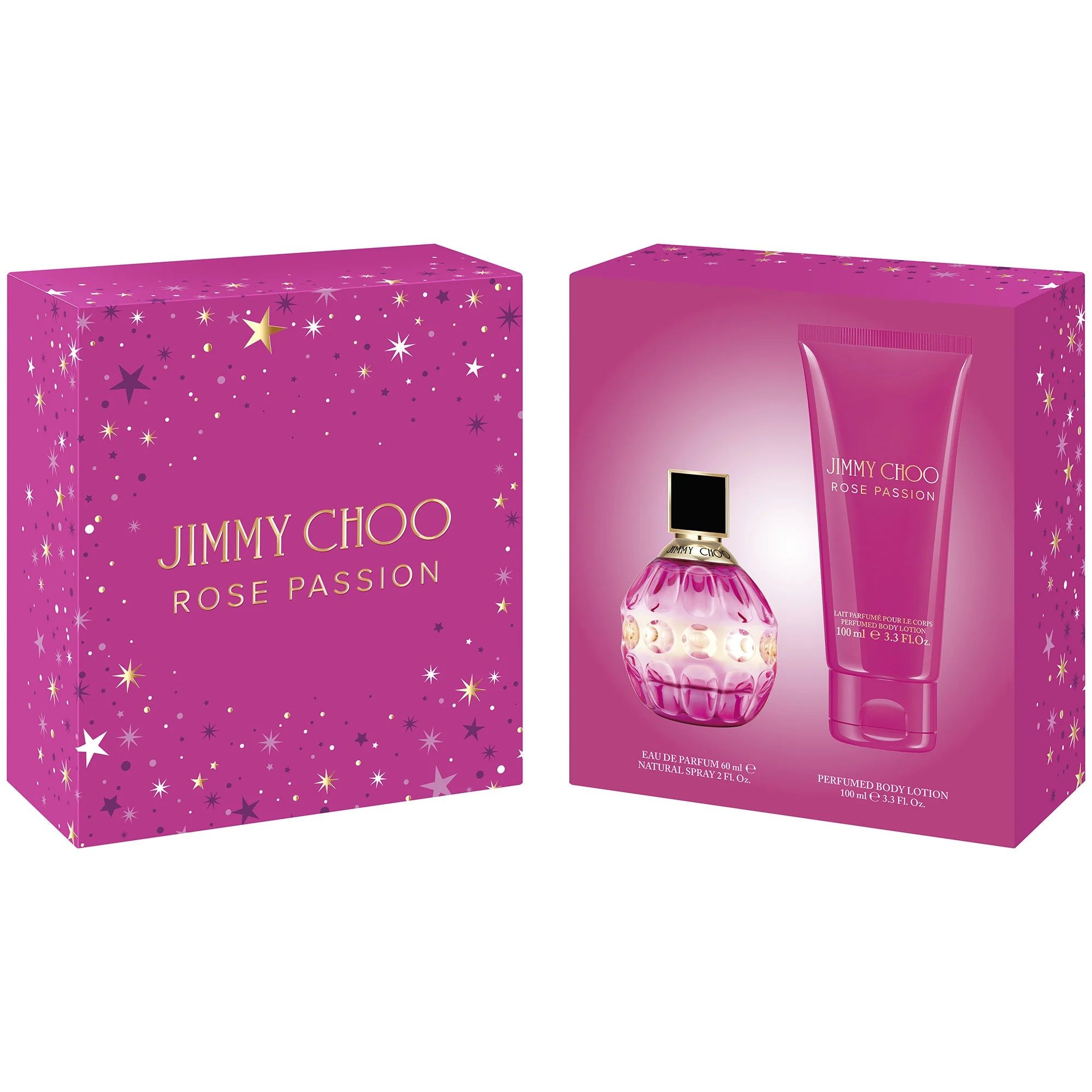 Парфюм Jimmy Choo Rose Passion 60ml заедно с лосион за тяло