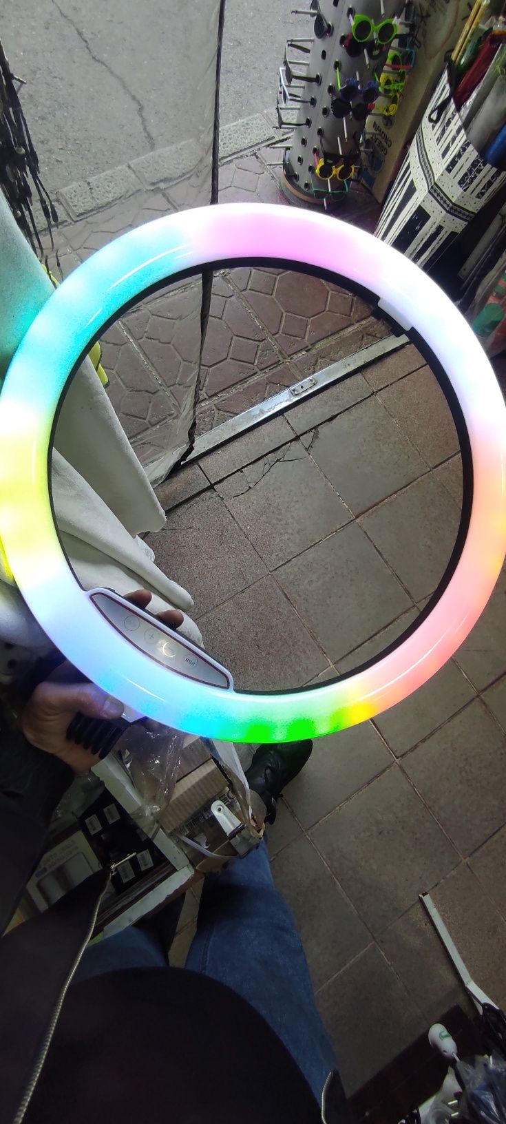 Кольцевая лампа RGB LED 45см (новый)