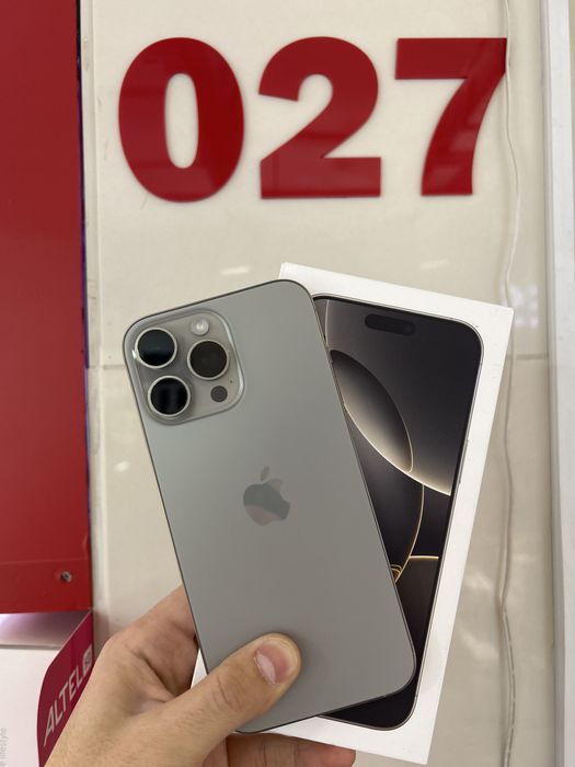 Iphone 16 Pro Max на 256 акб 100