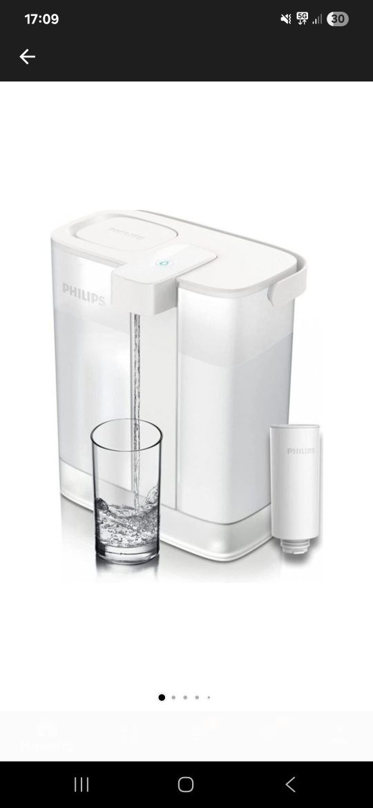 Кана за филтриране на вода Philips Micro X-Clean