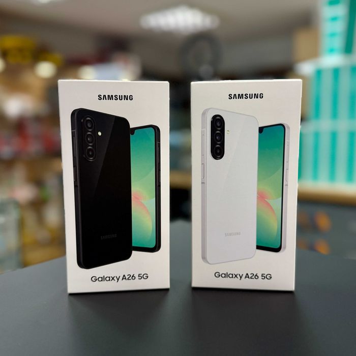 Смартфоны Samsung Galaxy A26. Новые, оригинал. Гарантия. Караганда