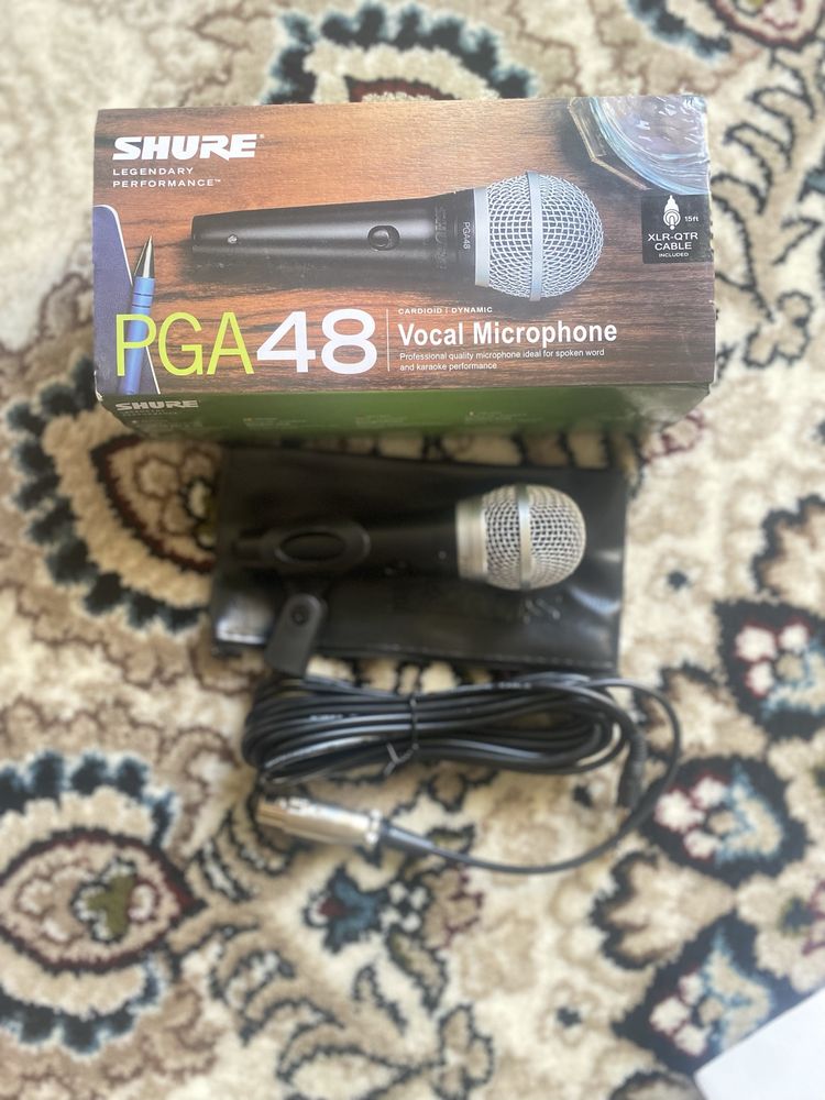 ShurePGA48 vocal mic