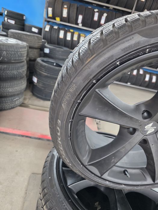 Jante aliaj BMW seria 4 5 6 anvelope pirelli