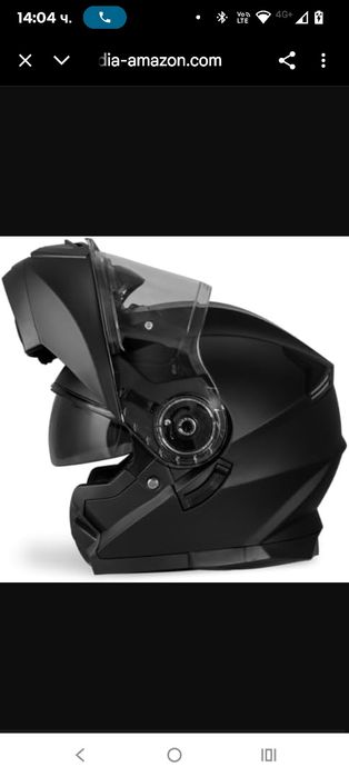 Модулна каска VINZ Santos със слънцезащитен сенник | Одобрена по ECE 2