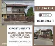 Centru - Acces Parter + Locuinte la Etaj- 97mp + 98mp, Zalau
